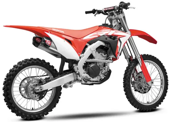 Yosh RS-9T Signature Dual Full System SS Exhaust Pipe Honda CRF250R-RX