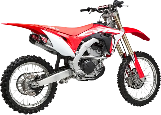 Yoshimura RS-9T Signature Dual Slip On SS Exhaust Pipe Honda CRF250R-RX