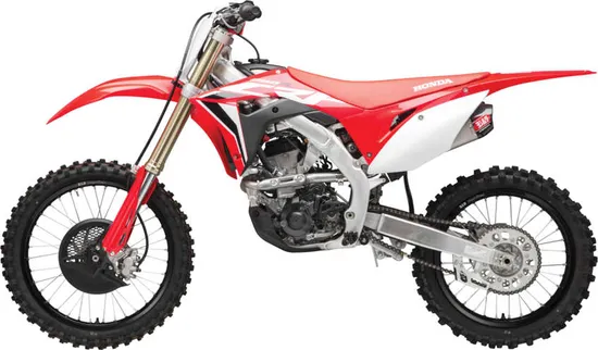 Yoshimura RS-9T Signature Dual Slip On SS Exhaust Pipe Honda CRF250R-RX