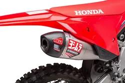 Yosh RS-12 Signature Slip On SS Exhaust Pipe Honda CRF250R CRF250RX