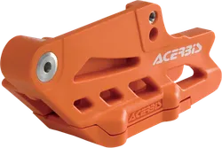 Acerbis Complete Chain Guide Block Guard Orange