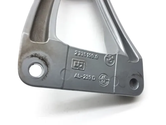 Left Rear Back Passenger Peg Bracket Side 2000 BMW K1200RS 2393