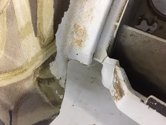 Rear Fender Fenders Plastic 2003 Yamaha Grizzly 660 YFM660F 4x4 2448A x