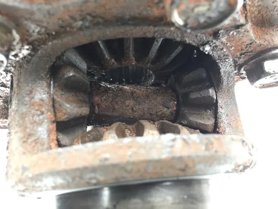 Front Diff Differential Ring Pinion 2003 Yamaha Grizzly 660 YFM660F 2448A PARTS