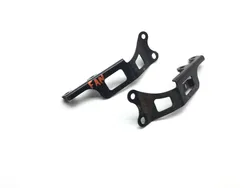 2009 Hona Foreman 500 TRX500M Cooling Fan Mount Brackets 2450A