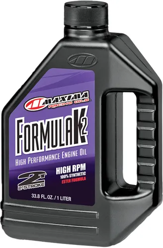 Maxima Formula K2 High RPM Synthetic 2 Stroke Engine Motor Oil 1 Liter Quart