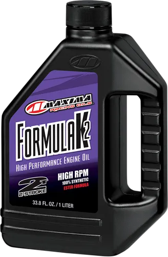 Maxima Formula K2 High RPM Synthetic 2 Stroke Engine Motor Oil 1 Liter Quart