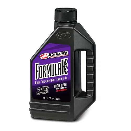 Maxima Formula K2 High RPM Synthetic 2 Stroke Engine Motor Oil 1 Liter Quart