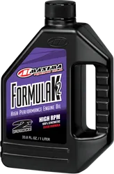 Maxima Formula K2 High RPM Synthetic 2 Stroke Engine Motor Oil 1 Liter Quart