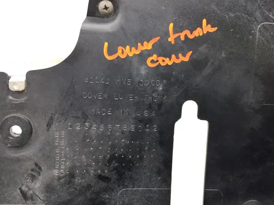 2003 Honda Golidwing 1500 GL1500 Lower Trunk Cover 2409A