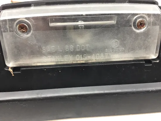 2003 Honda Golidwing 1500 GL1500 License Plate Light 2409A