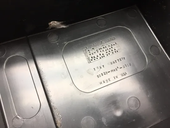 2003 Honda Golidwing 1500 GL1500 Battery Tray 2409A