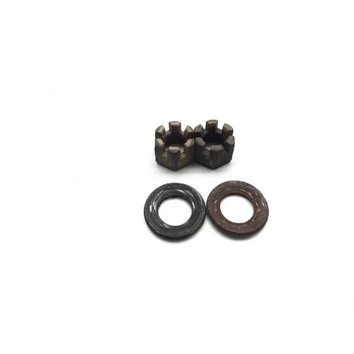 Front Wheel Hub Spindle Castle Nuts 2012 Polaris RZR XP 900 EFI 2449