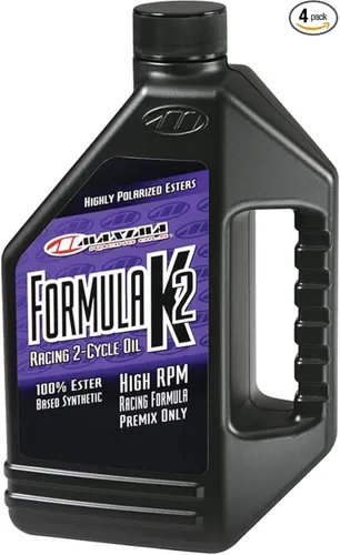Maxima Formula K2 High RPM Synthetic Premix 2 Stroke Engine Motor Oil 16 fl oz