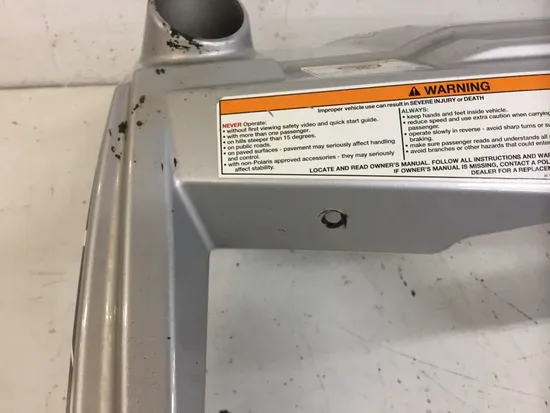 Front Fender Fenders Plastic 2012 Polaris RZR XP 900 EFI 2449 x