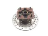 Front Wheel Hub with Rotor A 1998 Yamaha Grizzly 600 YFM600FWA 4x4 2447A x