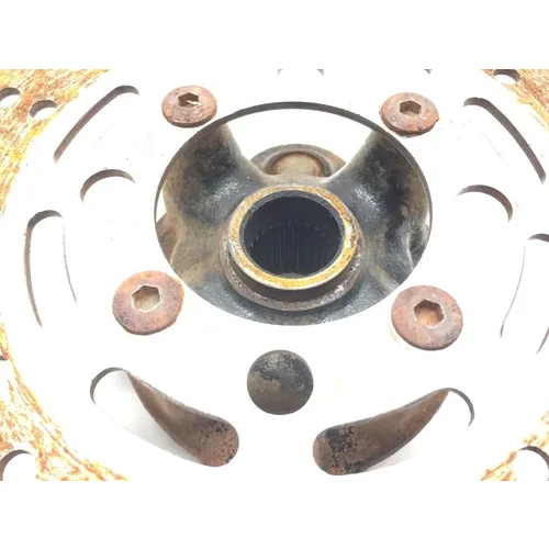Front Wheel Hub with Rotor B 1998 Yamaha Grizzly 600 YFM600FWA 4x4 2447A PARTS 5