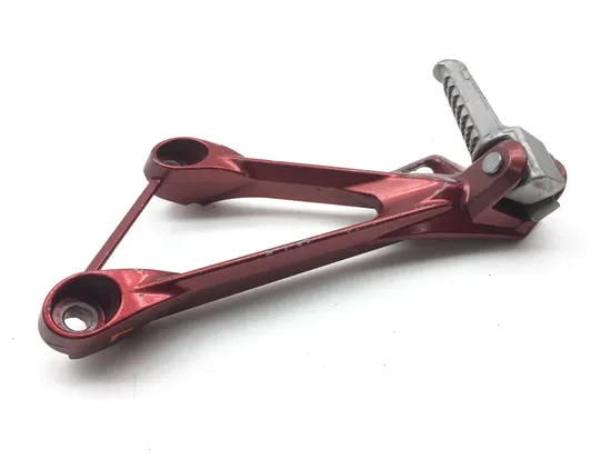 Left Rear Back Passenger Peg Bracket Side 2006 Kawasaki Ninja ZX6R ZX636C 2454 x