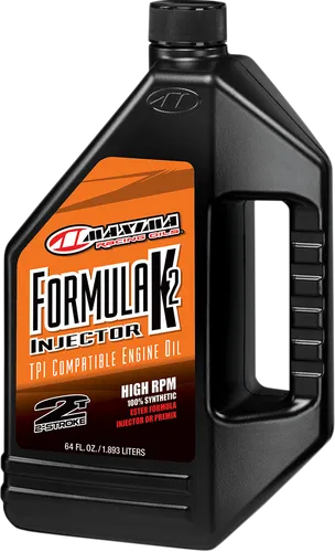 Maxima Formula K2 High RPM 2 Stroke Synthetic Premix Engine Motor Oil 64 fl oz