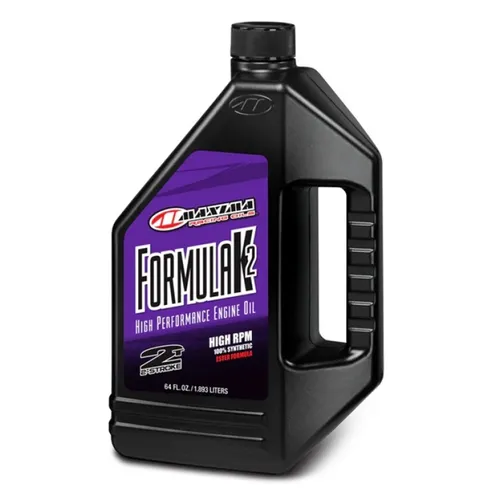 Maxima Formula K2 High RPM 2 Stroke Synthetic Premix Engine Motor Oil 64 fl oz