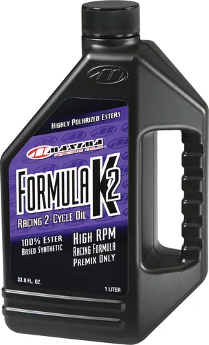 Maxima Formula K2 High RPM 2 Stroke Synthetic Premix Engine Motor Oil 64 fl oz