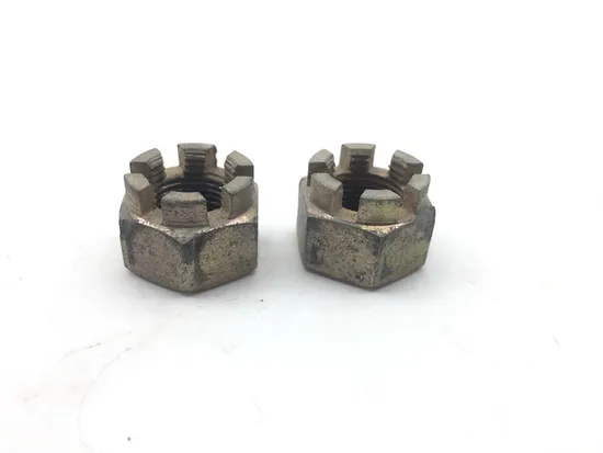 Front Wheel Hub Spindle Castle Nuts 2012 Polaris RZR XP 900 EFI 2456