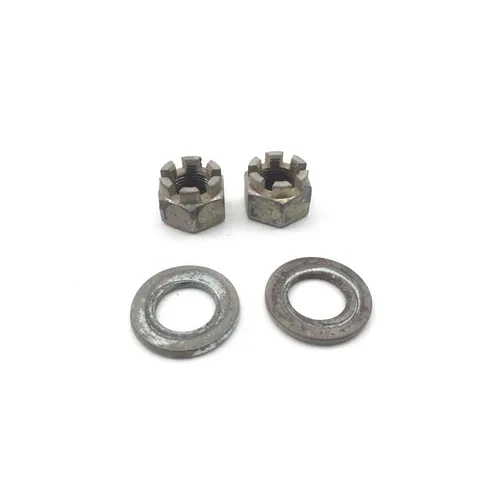 Front Wheel Hub Spindle Castle Nuts 2012 Polaris RZR XP 900 EFI 2456 5