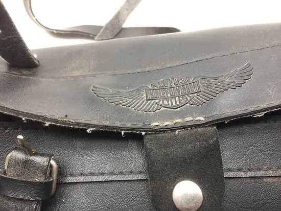 Leather Storage Bag 2002 Harley-Davidson Night Train FXSTB 2462 x