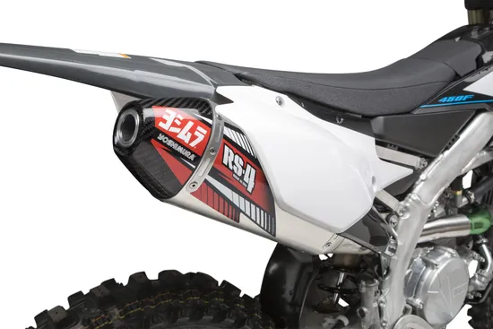 Yoshimura RS-4 Signature Slip On AL Exhaust Pipe Yamaha YFZ50 YZ250F