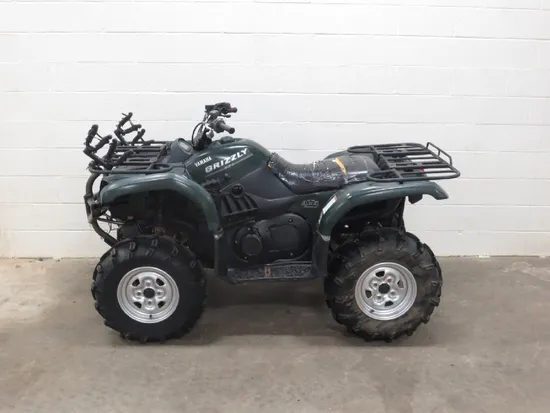 Engine Radiator Cooling 2004 Yamaha Grizzly 660 YFM660F 4x4 2461A