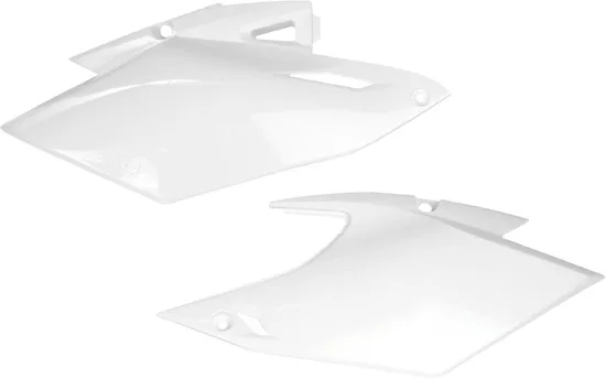 Acerbis Side Panel Number Plates White