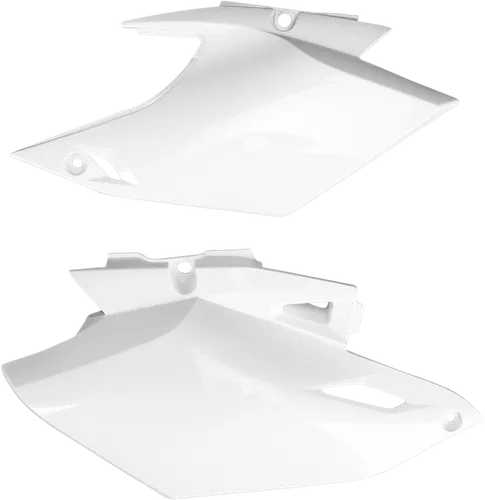 Acerbis Side Panel Number Plates White