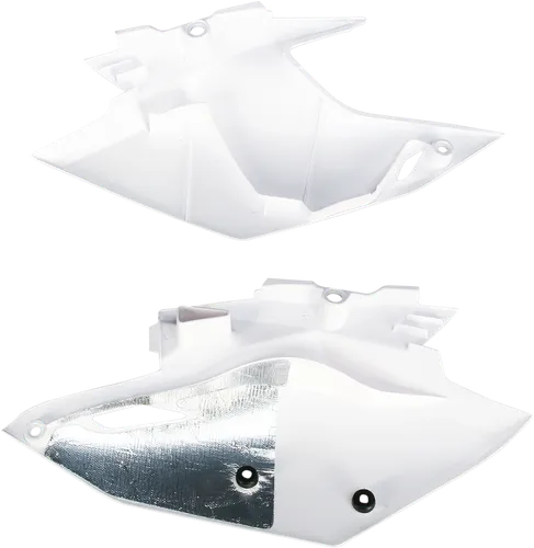 Acerbis Side Panel Number Plates White