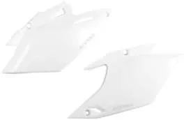 Acerbis Side Panel Number Plates White