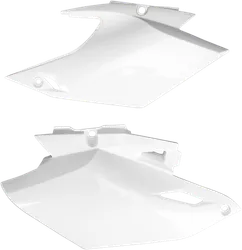 Acerbis Side Panel Number Plates White