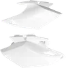 Acerbis Side Panel Number Plates White