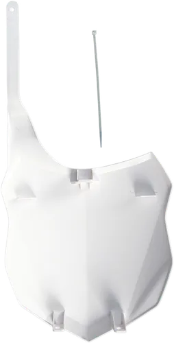 Acerbis White Front Number Plate