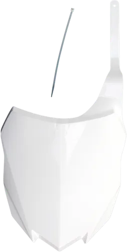 Acerbis White Front Number Plate