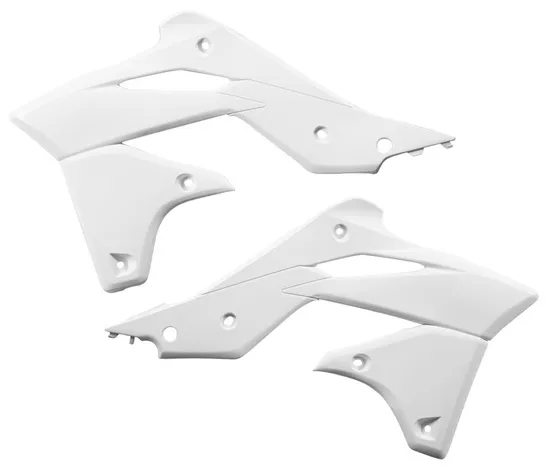 Acerbis Left Right Radiator Shrouds White