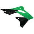 Acerbis Left Right Radiator Shrouds Green Black