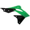 Acerbis Left Right Radiator Shrouds Green Black