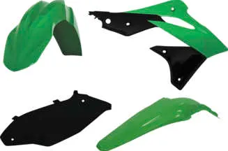 Acerbis Plastic Fender Body Kit Black Green