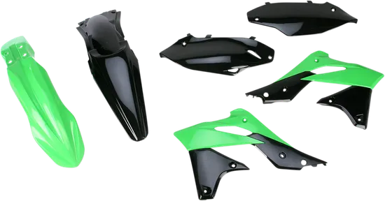 Acerbis Plastic Fender Body Kit Black Green