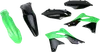 Acerbis Plastic Fender Body Kit Black Green