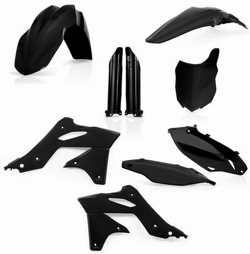 Acerbis Complete Plastic Fender Body Kit Black