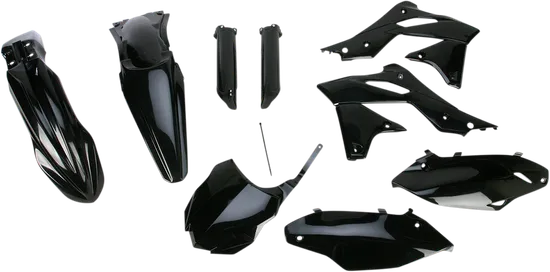 Acerbis Complete Plastic Fender Body Kit Black