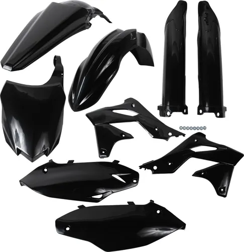 Acerbis Complete Plastic Fender Body Kit Black