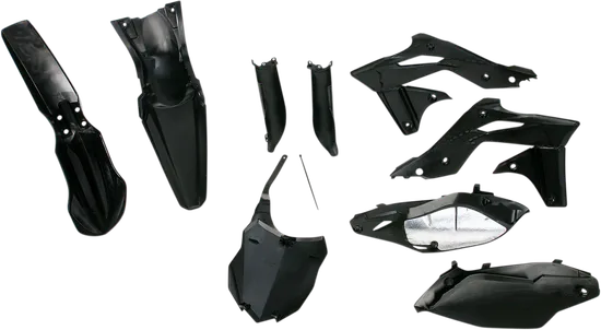 Acerbis Complete Plastic Fender Body Kit Black