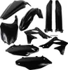 Acerbis Complete Plastic Fender Body Kit Black