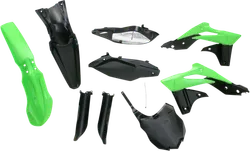 Acerbis Complete Plastic Fender Body Kit OE Green/Black